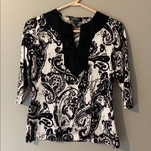 3/4 length blouse